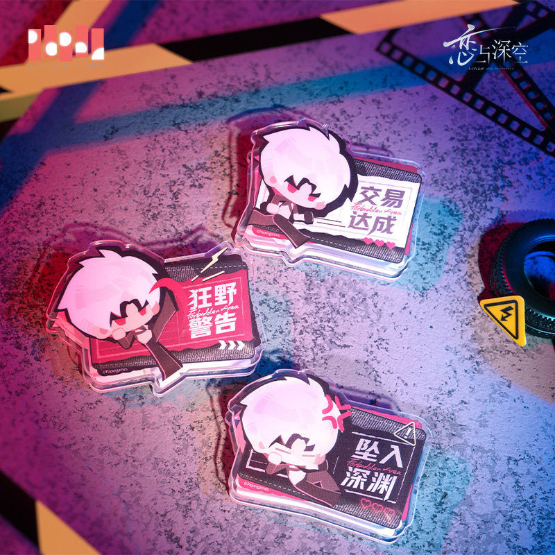 Love and Deepspace ★ Forbidden Area Acrylic Clip Set (3 Pieces) - Sylus