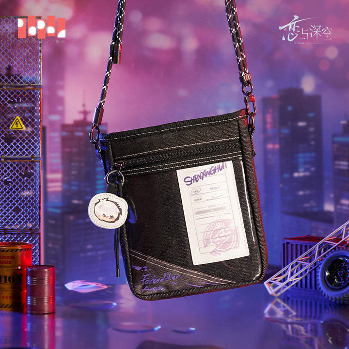 Love and Deepspace ★ Forbidden Area Denim Crossbody Bag - Xavier