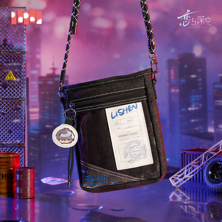 Love and Deepspace ★ Forbidden Area Denim Crossbody Bag - Zayne