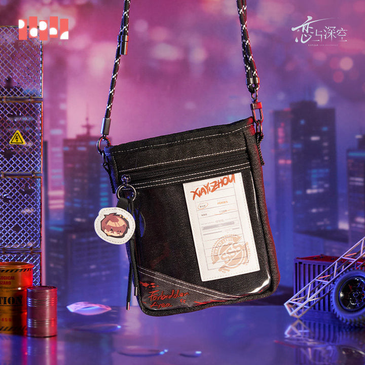 Love and Deepspace ★ Forbidden Area Denim Crossbody Bag - Caleb
