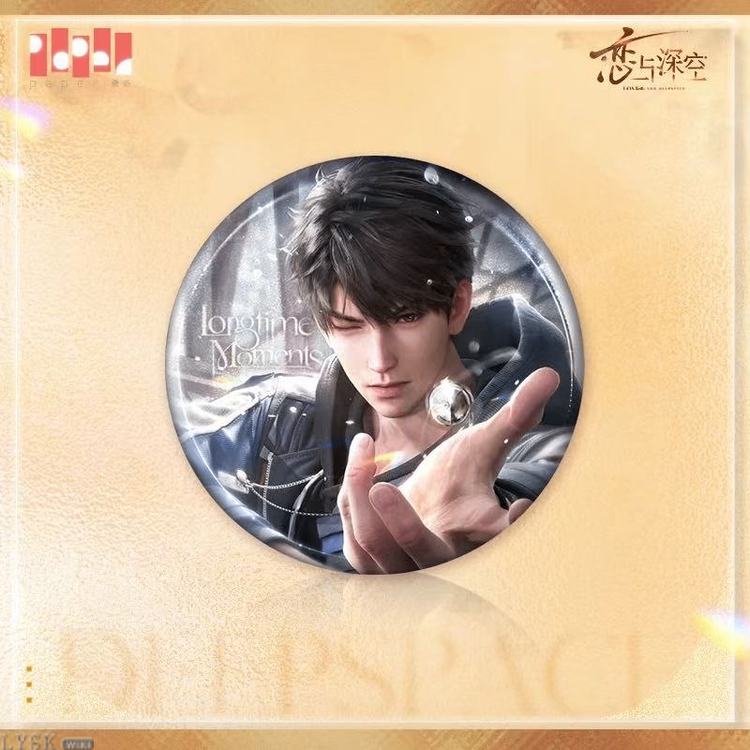 Love and Deepspace ★ Captured Moments Tinplate Badge - Caleb