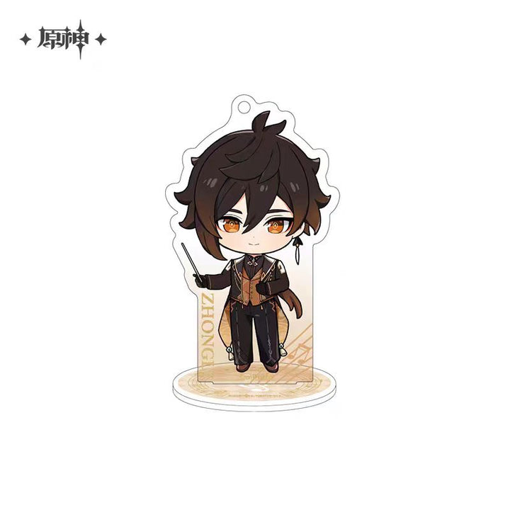 Genshin Impact ★ Earthly Chapters Mini Chibi Acrylic Stand - Zhongli