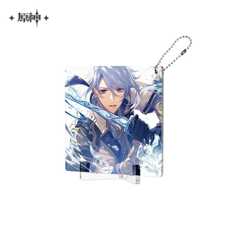 Genshin Impact ★ Birthday Illustration Acrylic Coaster - Kamisato Ayato