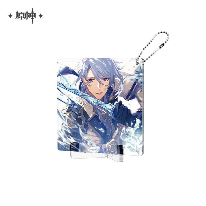 Genshin Impact ★ Birthday Illustration Acrylic Coaster - Kamisato Ayato
