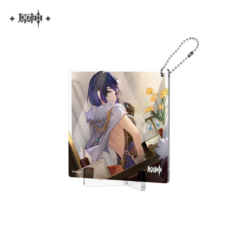 Genshin Impact ★ Birthday Illustration Acrylic Coaster - Yelan