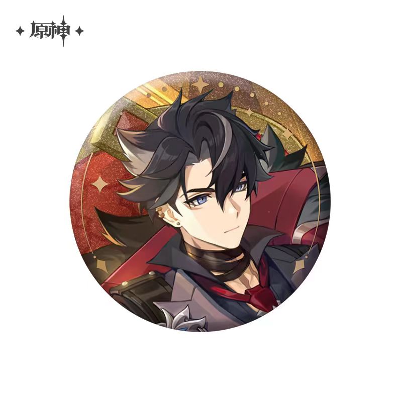 Genshin Impact ★ Anecdotes Character Badge - Wriothesley