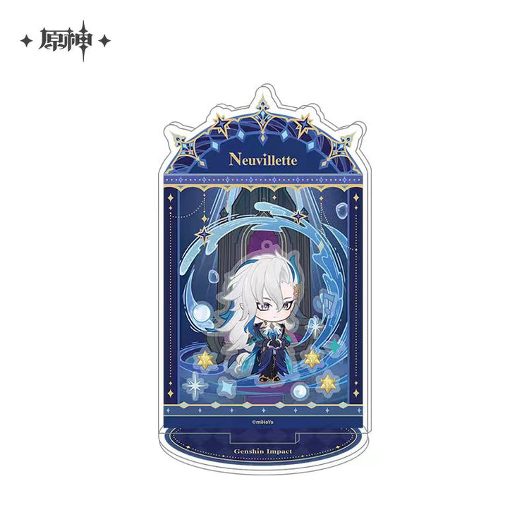 Genshin Impact ★ Starlight Letters Layered Acrylic Stand - Neuvillette