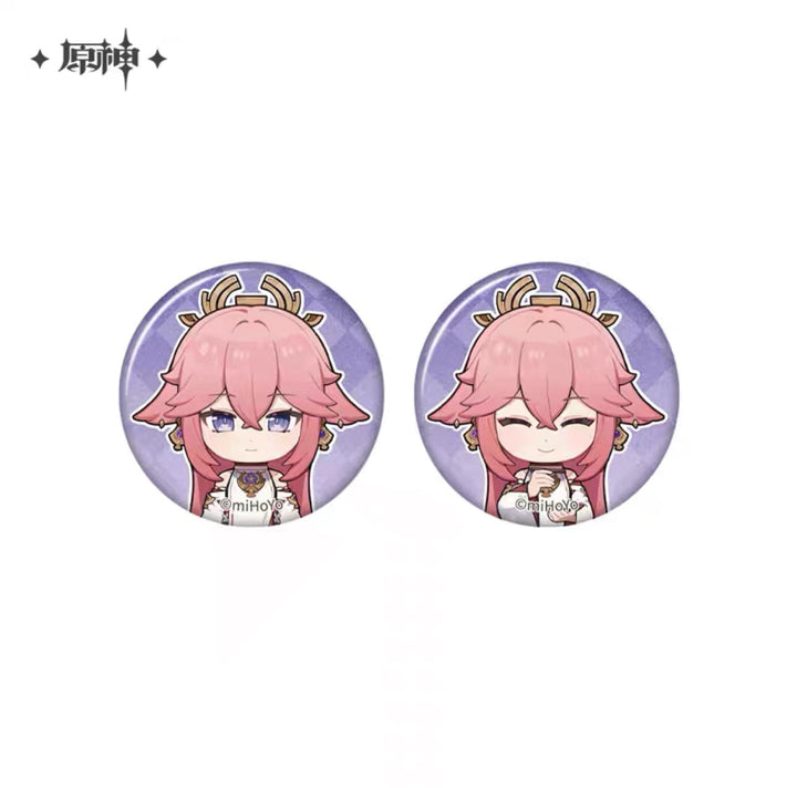 Genshin Impact ★ Photo Memories Mini Badge Set - Yae Miko