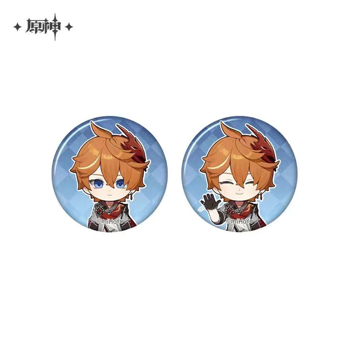 Genshin Impact ★ Photo Memories Mini Badge Set - Tartaglia