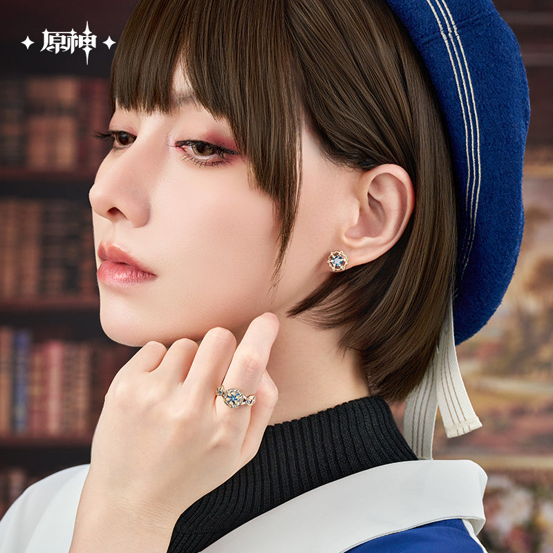 Genshin Impact ★ Resplendent Feast Open Ring & Earring Set - Wanderer (Bonus Included)