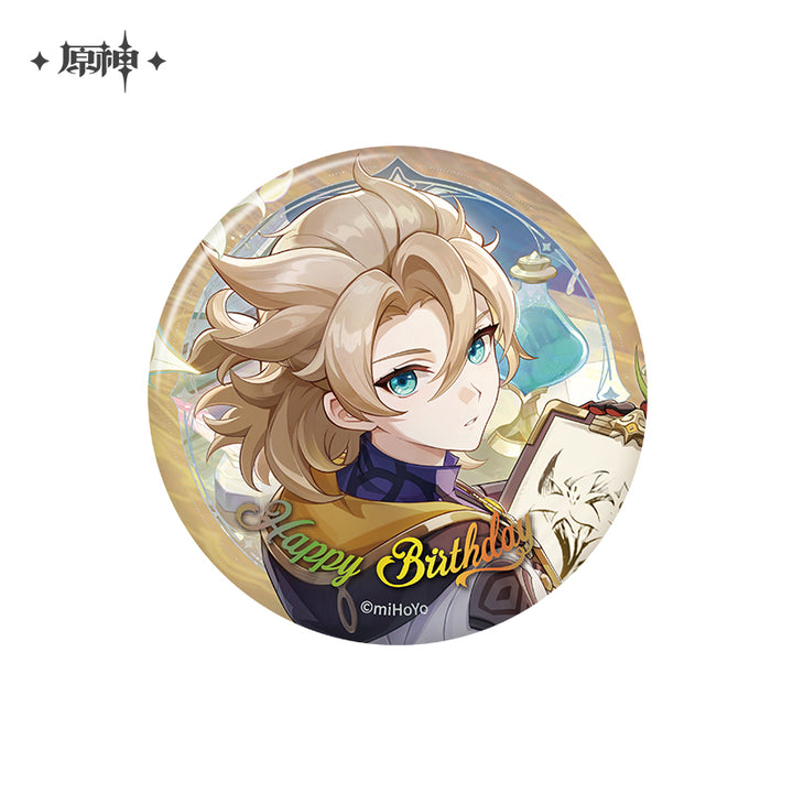 Genshin Impact ★ Day of Destiny Character Badge - Albedo (2025 Edition)