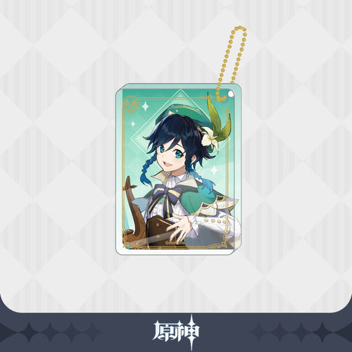Genshin Impact ★ Character Illustration Thick Acrylic Charm - Venti (Vol. 1)