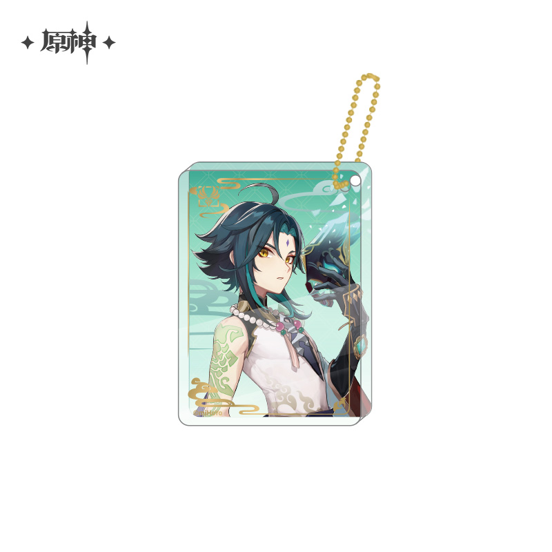 Genshin Impact ★ Character Illustration Thick Acrylic Charm - Xiao (Vol. 2)
