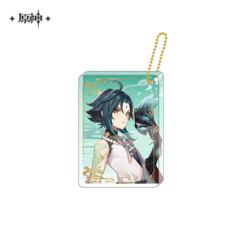 Genshin Impact ★ Character Illustration Thick Acrylic Charm - Xiao (Vol. 2)