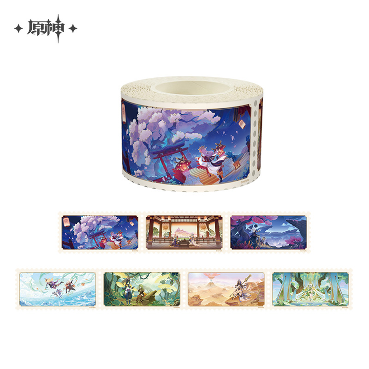 Genshin Impact ★ Version Preview Washi Tape (Design A)