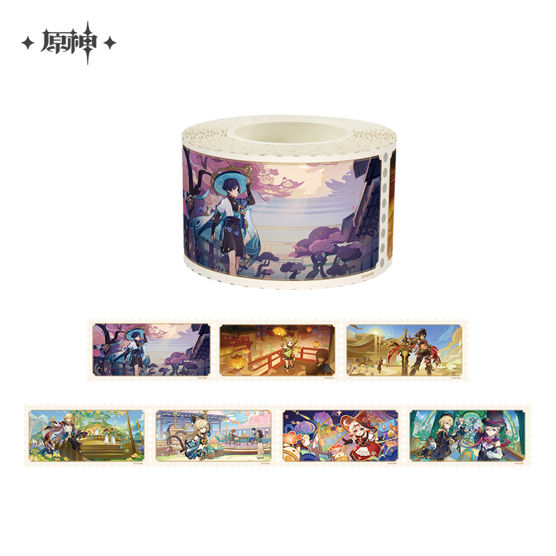 Genshin Impact ★ Version Preview Washi Tape (Design B)