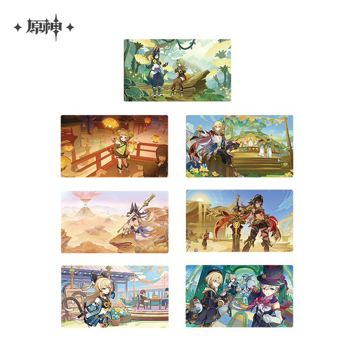 Genshin Impact ★ Version Preview Lenticular Postcard Set