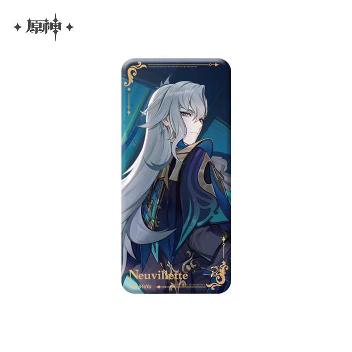 Genshin Impact ★ To the Stars Shining in the Depths Rectangular Badge - Neuvillette (Type A)