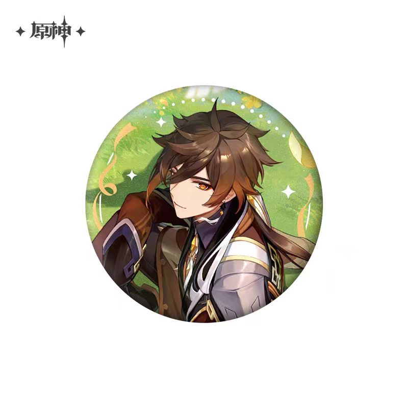 Genshin Impact ★ Anniversary Celebration Character Badge - Zhongli (2nd Anniversary)