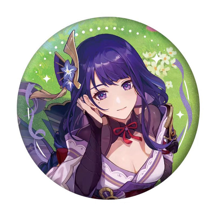 Genshin Impact ★ Anniversary Celebration Character Badge - Raiden Shogun (2nd Anniversary)
