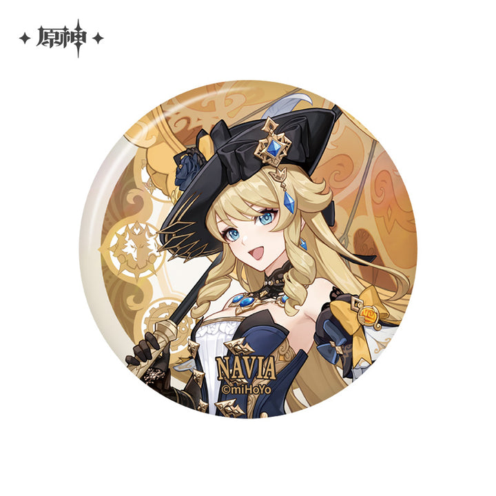 Genshin Impact ★ Court of Fontaine Character Badge - Navia