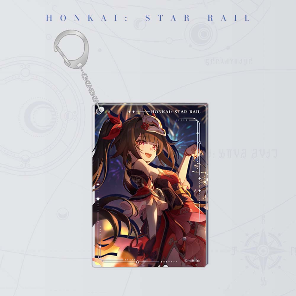 Honkai: Star Rail ★ Light Cone Acrylic Keychain - Earthly Escapade