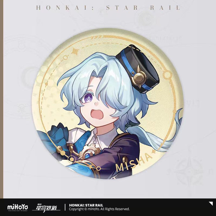 Honkai: Star Rail ★ Character Portrait Tinplate Badge - Misha