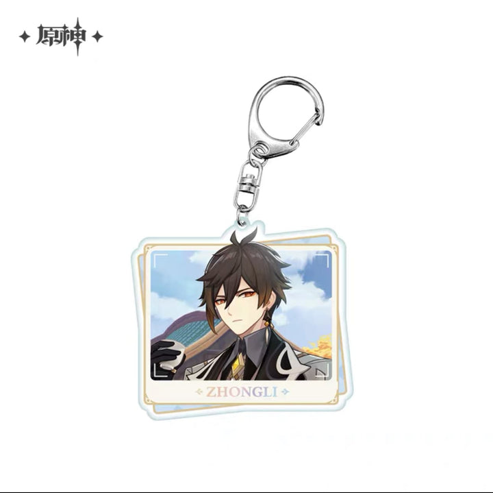 Genshin Impact ★ Character PV Acrylic Keychain - Zhongli
