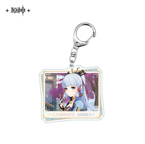 Genshin Impact ★ Character PV Acrylic Keychain - Kamisato Ayaka