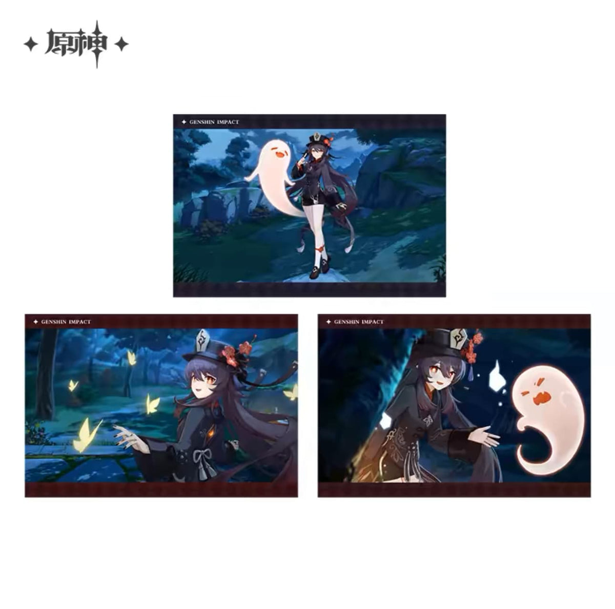 Genshin Impact ★ Character PV Photo Card Set - Hu Tao