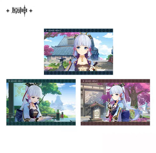 Genshin Impact ★ Character PV Photo Card Set - Kamisato Ayaka
