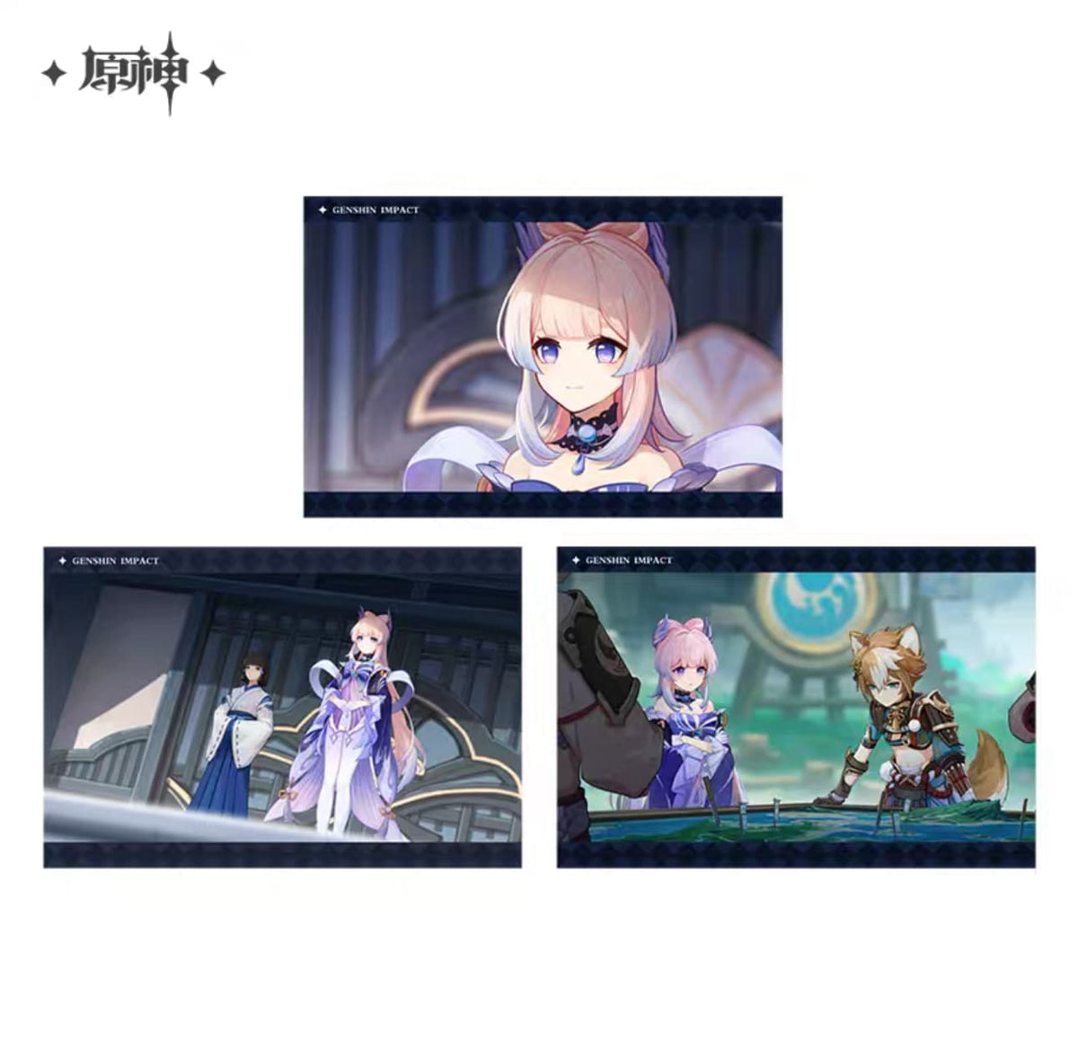Genshin Impact ★ Character PV Photo Card Set - Sangonomiya Kokomi