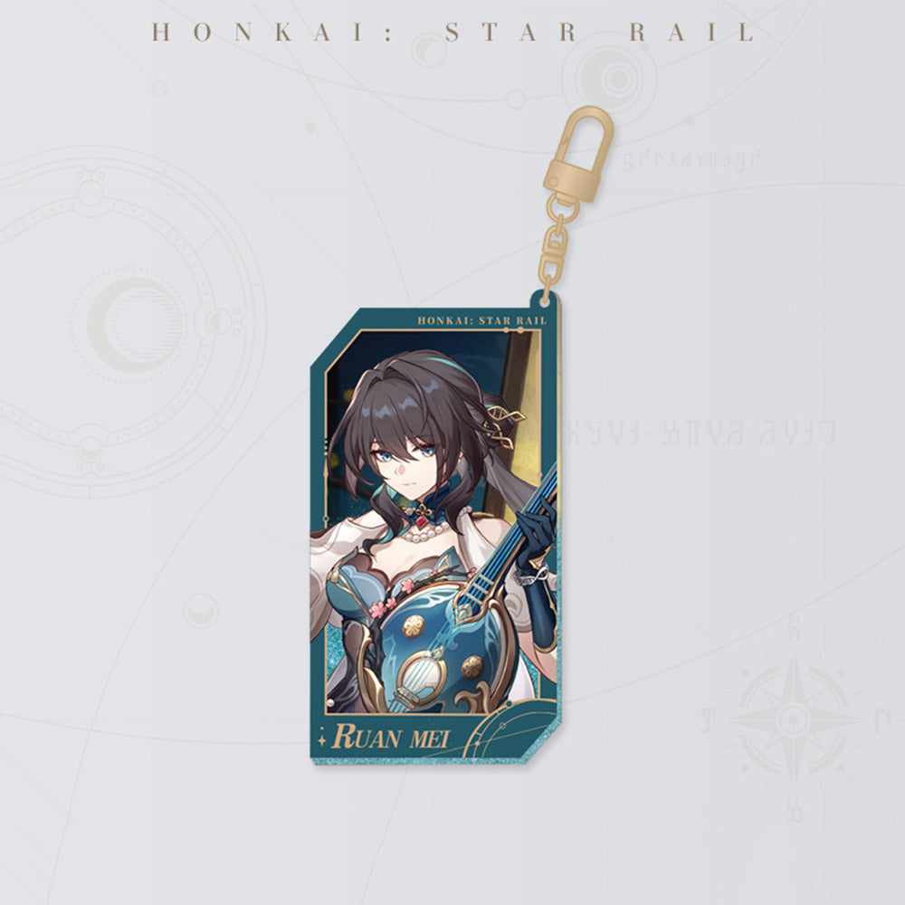 Honkai: Star Rail ★ All-Stars Invite Glitter Shaker Acrylic Keychain - Ruan Mei
