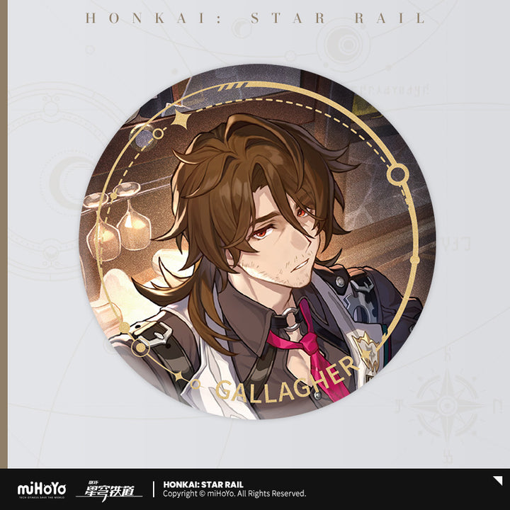 Honkai: Star Rail ★ Character Portrait Tinplate Badge - Gallagher