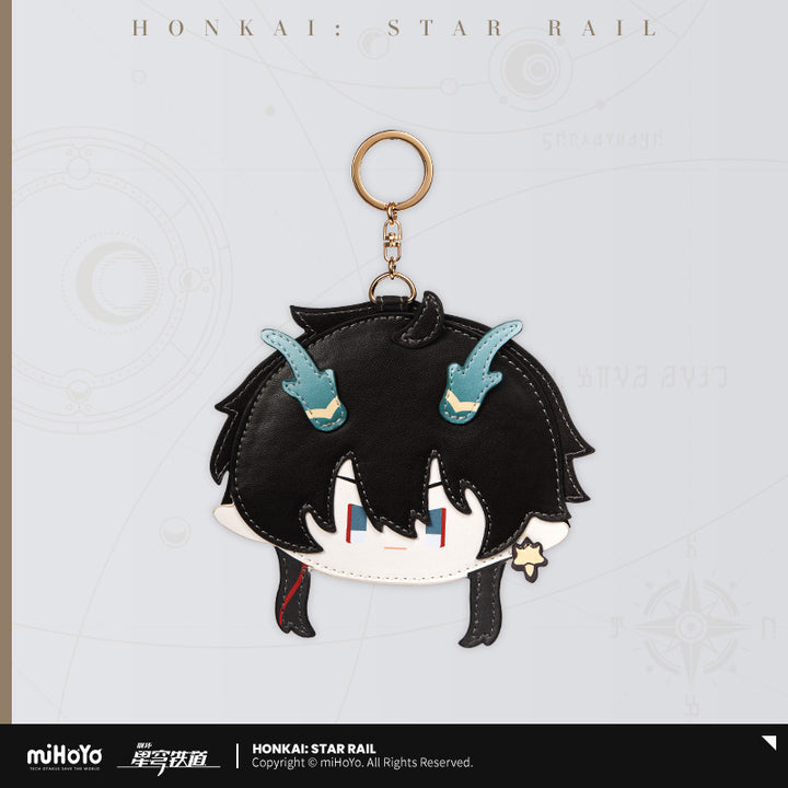 Honkai: Star Rail ★ Chibi Plush PU Card Holder - Dan Heng • Imbibitor Lunae