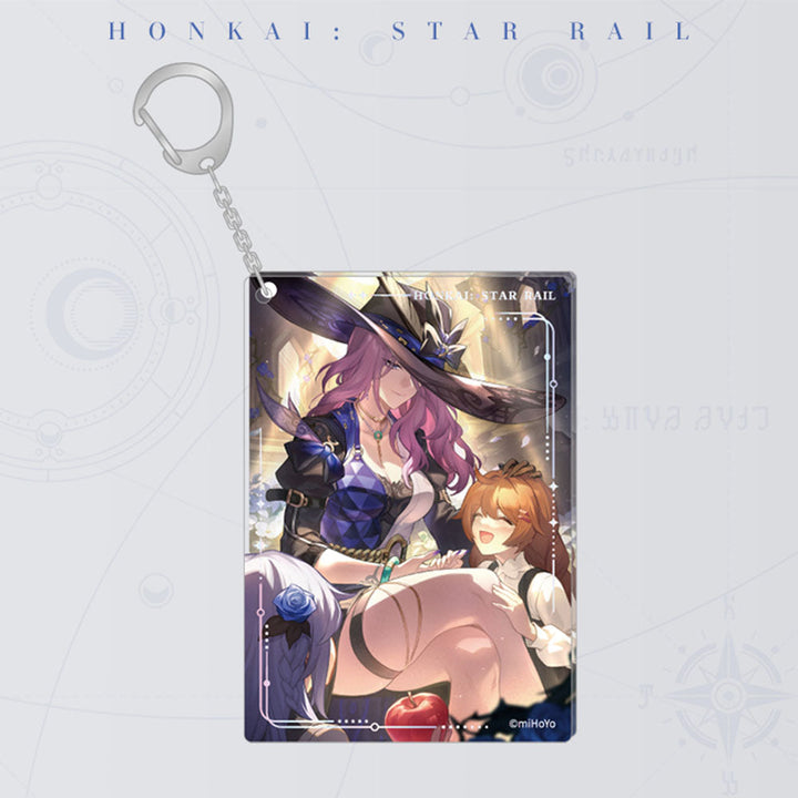 Honkai: Star Rail ★ Light Cone Acrylic Keychain - Yet Hope Is Priceless