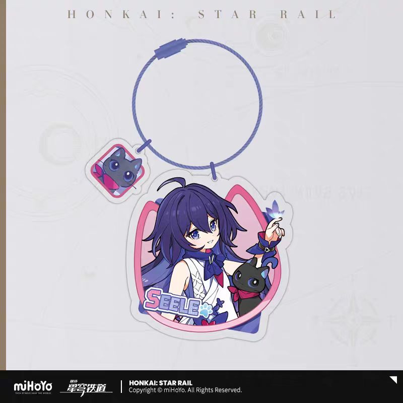 Honkai: Star Rail ★ Little Kitty Acrylic Keychain - Seele