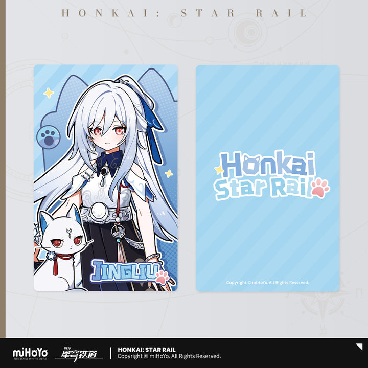 Honkai: Star Rail ★ Little Kitty Collectible Card - Jingliu