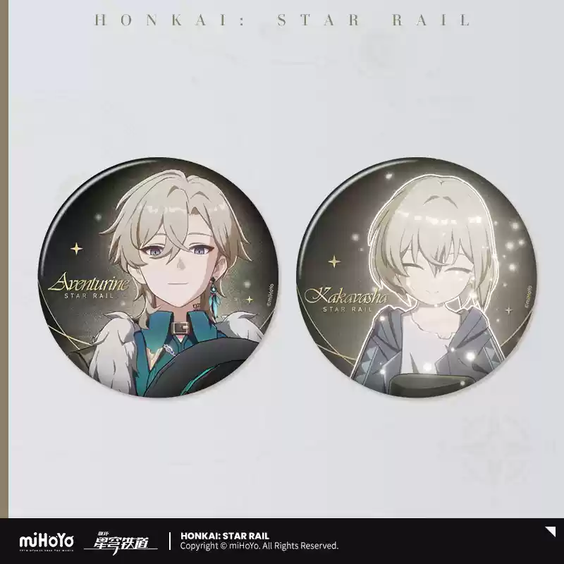 Honkai: Star Rail ★ The Memories We Share Badge Set - Aventurine
