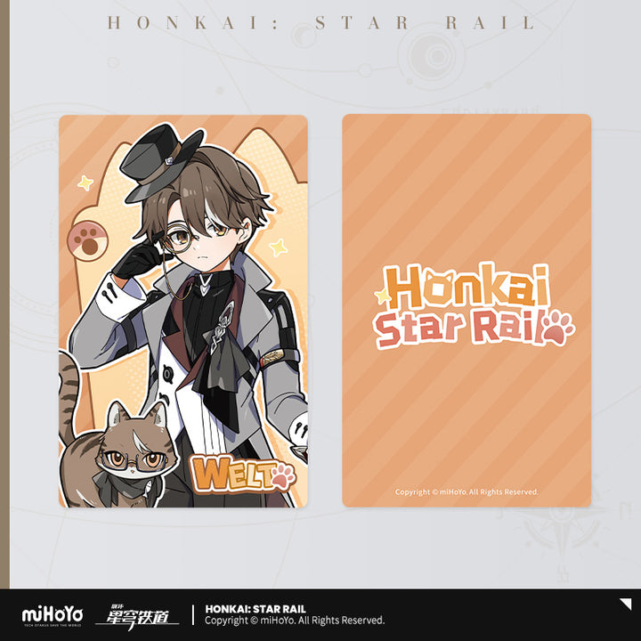 Honkai: Star Rail ★ Little Kitty Collectible Card - Welt