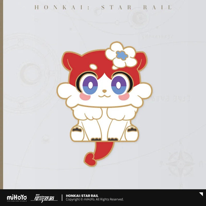 Honkai: Star Rail ★ Awoo Awoo Wobbling Metal Badge - Candied Apple