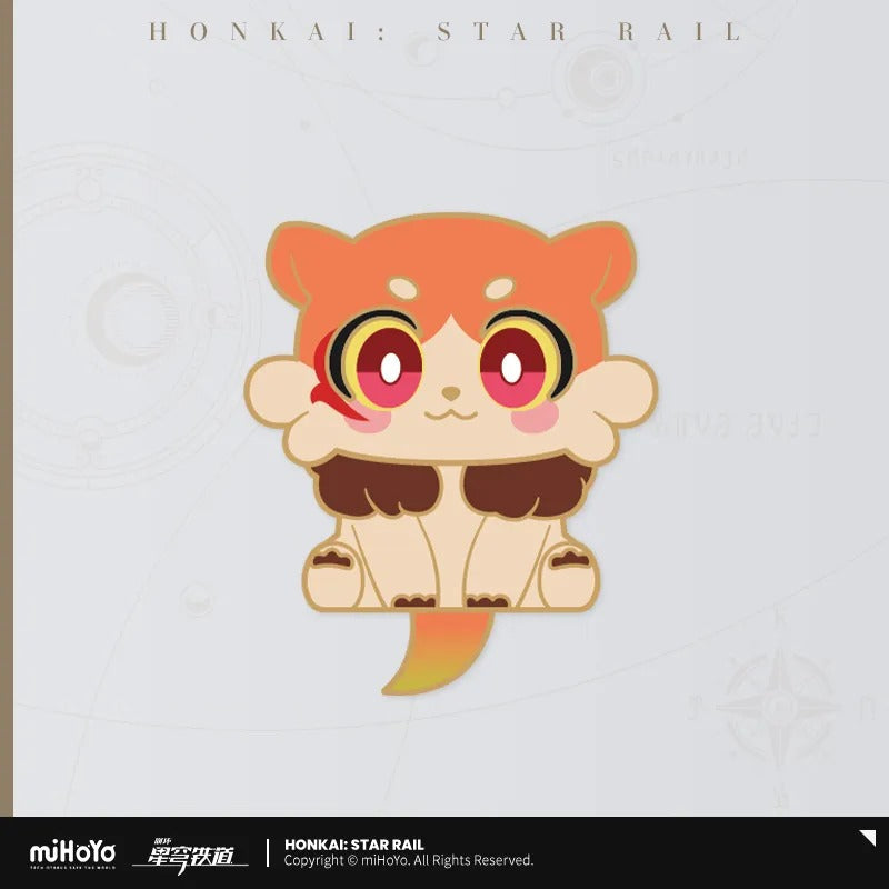 Honkai: Star Rail ★ Awoo Awoo Wobbling Metal Badge - Fig Stew