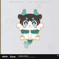 Honkai: Star Rail ★ Awoo Awoo Wobbling Metal Badge - Sated Dragon