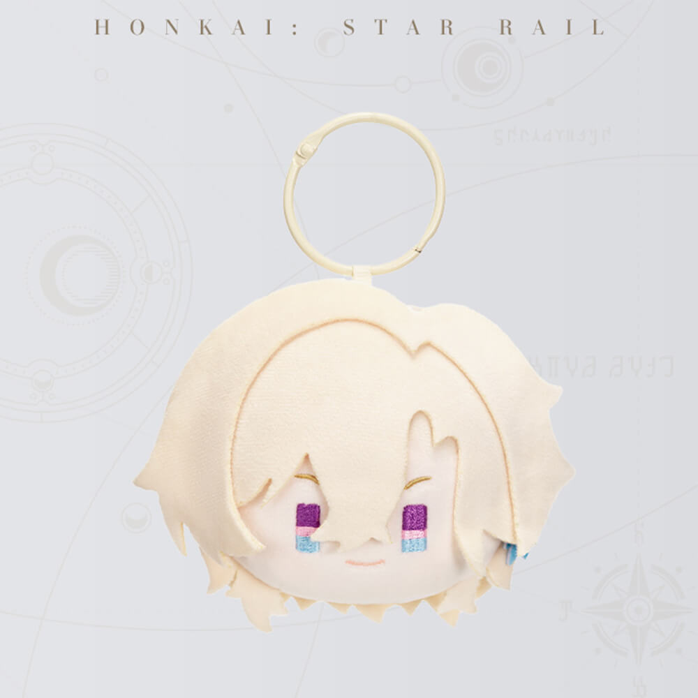 Honkai: Star Rail ★ Big Head Plush Keychain - Aventurine