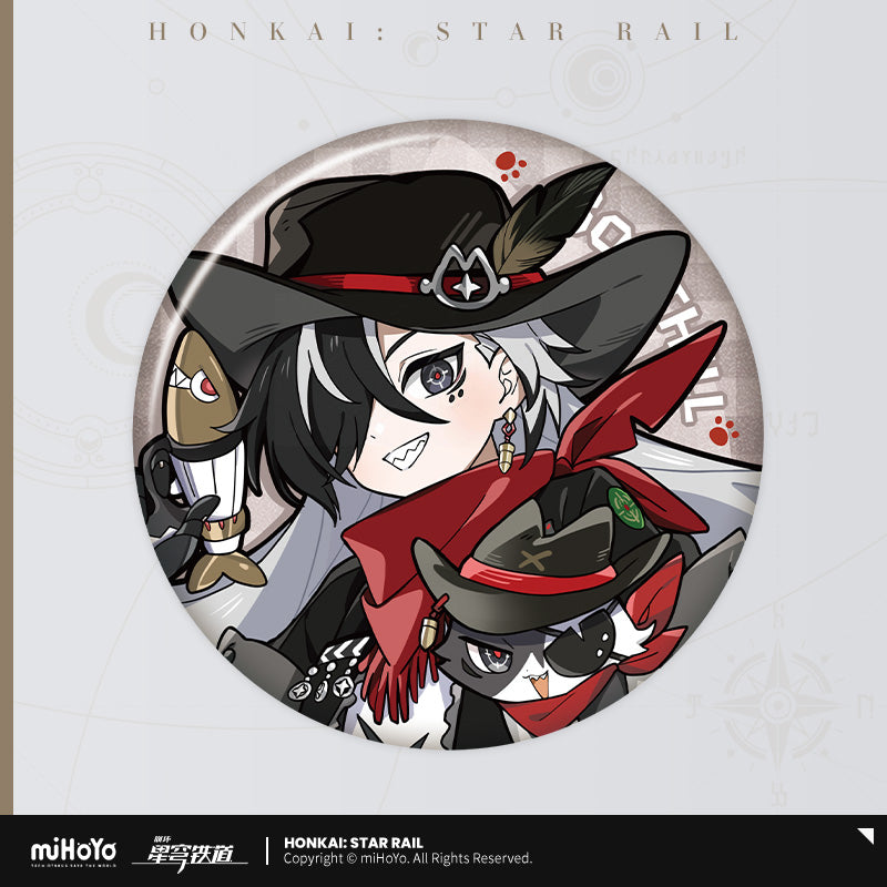 Honkai: Star Rail ★ Little Kitty Tinplate Badge - Boothill