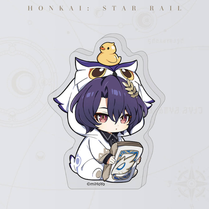 Honkai: Star Rail ★ Boys’ Dormitory Chibi Mini Acrylic Stand - Dr. Ratio