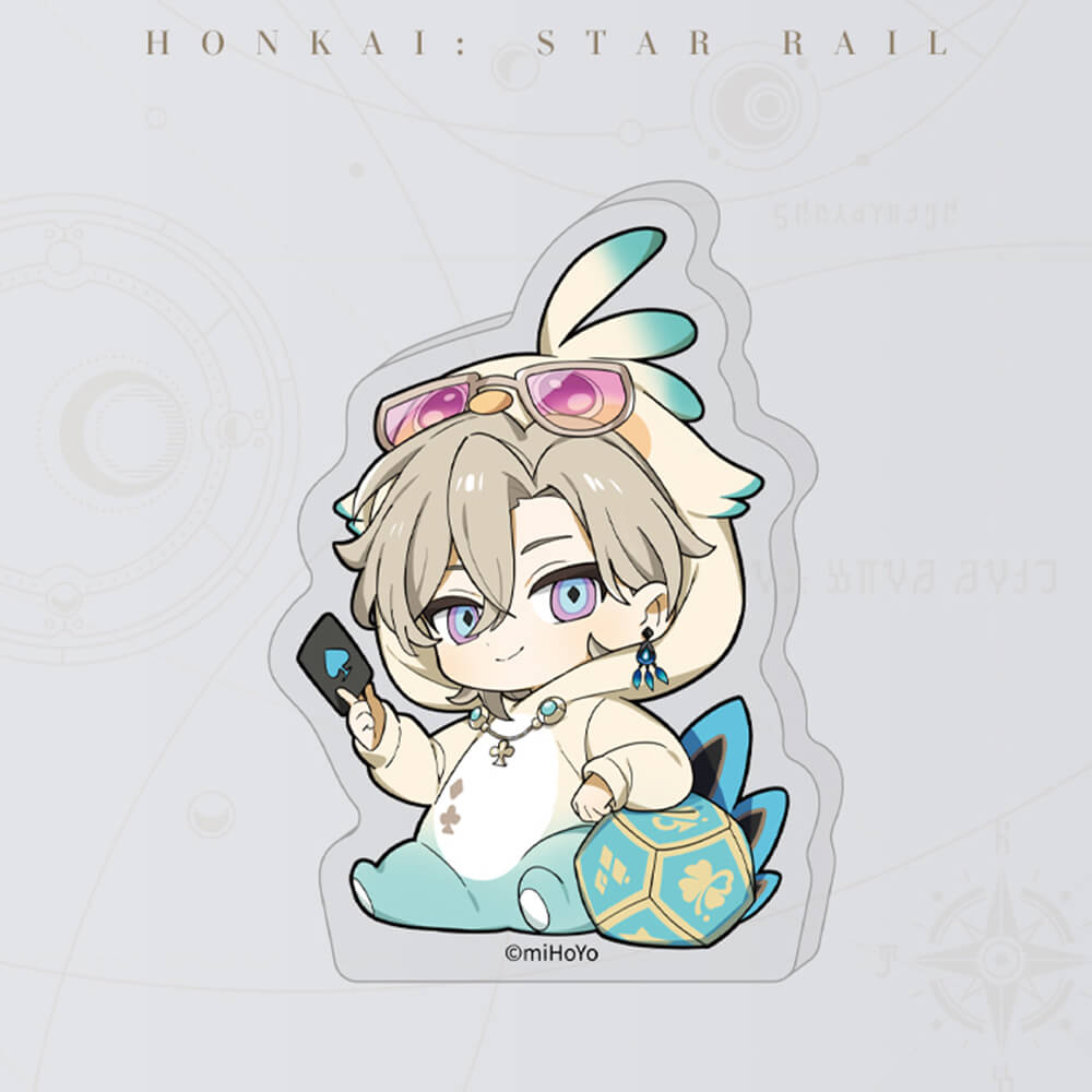 Honkai: Star Rail ★ Boys’ Dormitory Chibi Mini Acrylic Stand - Aventurine