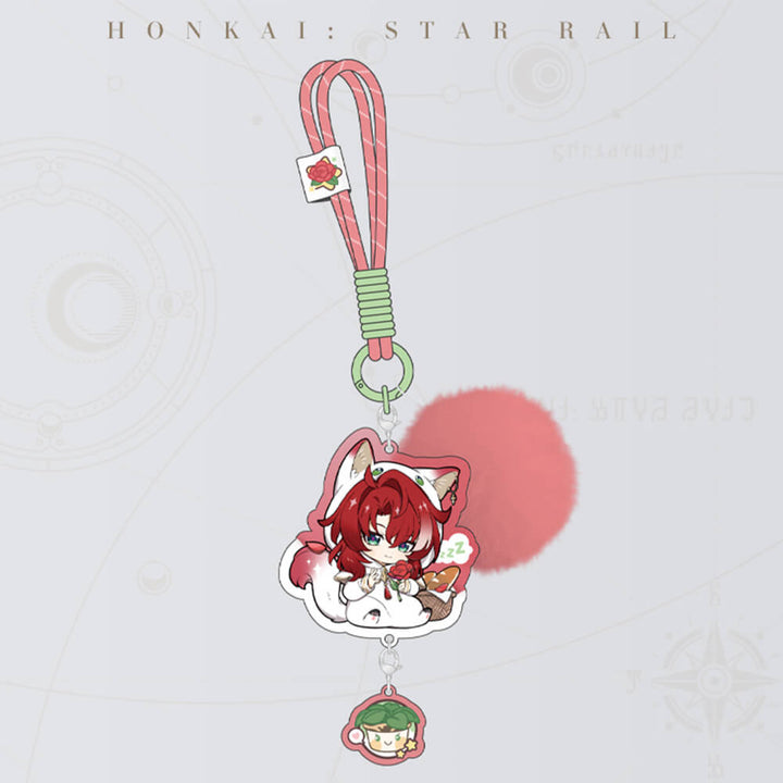 Honkai: Star Rail ★ Boys’ Dormitory Chibi Acrylic Keychain - Argenti