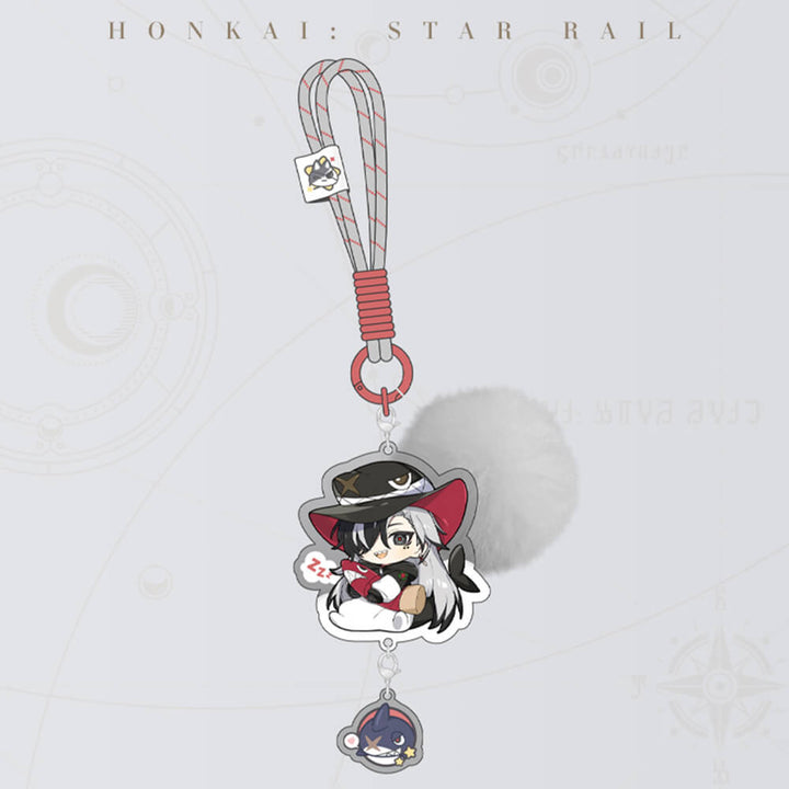 Honkai: Star Rail ★ Boys’ Dormitory Chibi Acrylic Keychain - Boothill