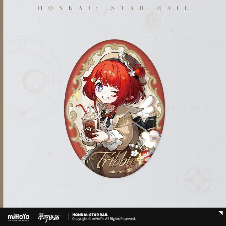 Honkai: Star Rail ★ Railway Journey Tinplate Badge - Tribbie